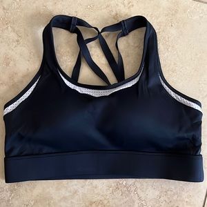 Zyia Black Primo Mesh Bra - Size XL